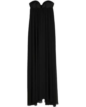 Monot Sweetheart Empire-Line Jumpsuit - Black