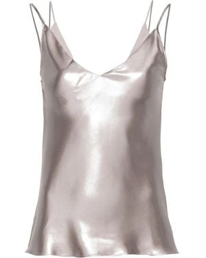 BOSS V-Neck Metallic-Sheen Tank Top - Multicolor