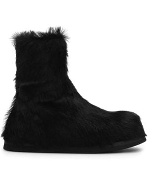 Marsèll Gigante Round-Toe Boots - Black