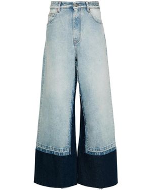 MM6 by Maison Martin Margiela Jeans Mit Logo-Patch - Blau