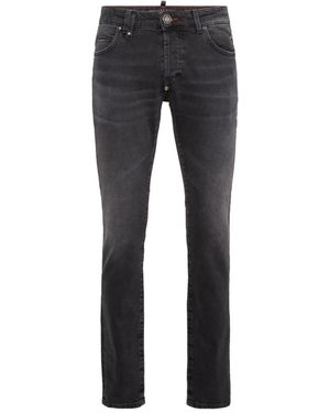 PHILIPP PLEIN フィリッププレイン デニム スカル ボタンフライ 140215-05-a.jpg