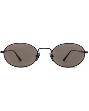 Chimi Titan Oval-Frame Sunglasses - Metallic