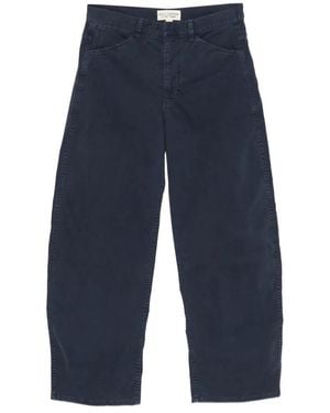 Nili Lotan Patch-Pockets Trousers - Blue