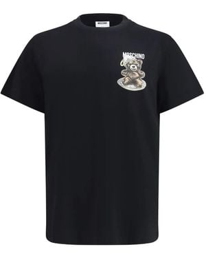 Moschino Bear-Graphic T-Shirt - Black