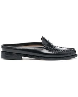 G.H. Bass & Co. Mules Penny Estilo Mocasines - Negro