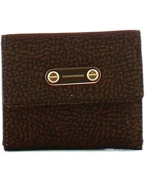 Borbonese O.P. Print Wallet - Brown