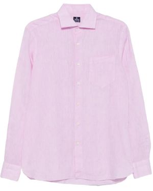 Truzzi Camicia Con Taschino E Bottoni - Rosa