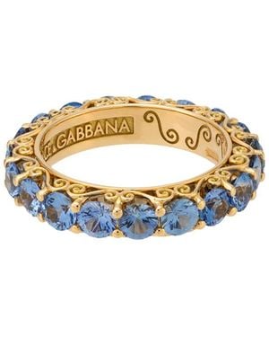 Dolce & Gabbana Heritage サファイア リング 18kイエローゴールド - メタリック