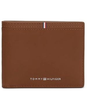 Tommy Hilfiger Logo-Detail Wallet - Brown