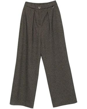 Herno Pleated Tailored Pants - Gray