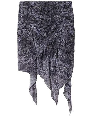 Isabel Marant Taylora Skirt - Gray
