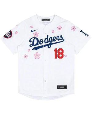 Nike Takashi Murakami X Mlb World Tour Tokyo Series 2025 Shirt - White