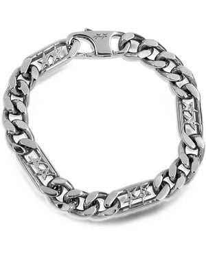 Twojeys Figaro Star-Detail Chain Bracelet - Metallic