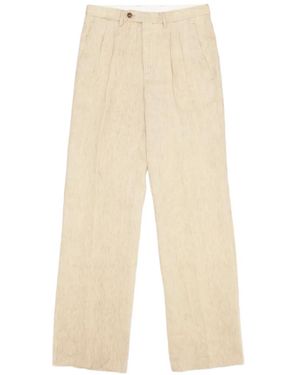 Fortela Justine Pleated Trousers - White