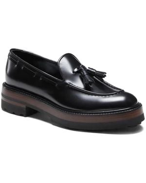 Fratelli Rossetti Brera Tassel Loafers - Black