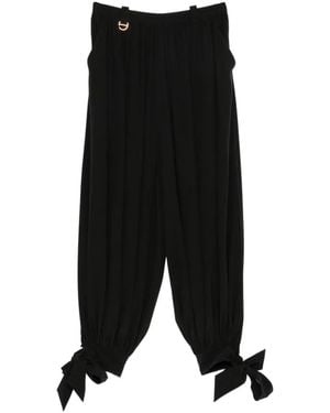 Chloé Broek Met Gestrikte Details - Zwart