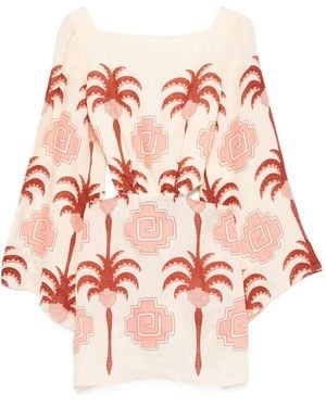 Johanna Ortiz After Wave Mini Dress - Pink