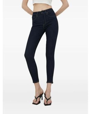 Levi's 721 High Rise Five-Pocket Jeans - Blue