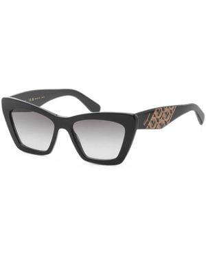Ferragamo Eyewear Cat-Eye Frame Sunglasses - Metallic
