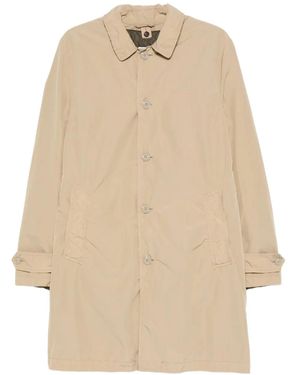 Aspesi Lemon Button-Up Water-Repellent Coat - Natural
