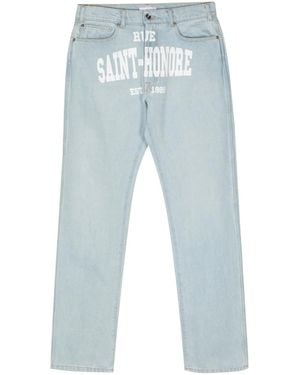 1989 STUDIO Saint Honore Straight Jeans - Blue