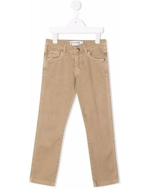 Bonpoint Jeans Slim Con Vita Media - Neutro