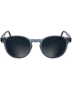 Lacoste Round-Frame Sunglasses - Blue