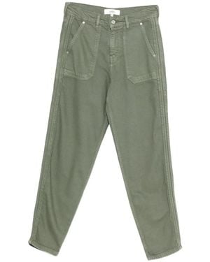 Ba&sh Cali Patch-Pocket Trousers - Green