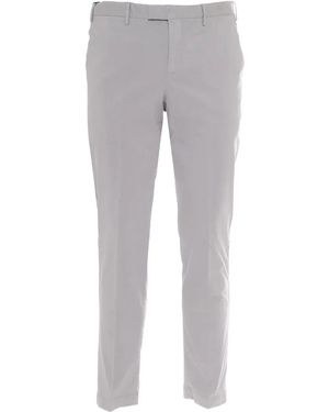 PT Torino Cotton Trousers - Grey