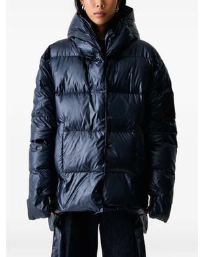 MMC Studio Jesso Quilted Hooded Jacket - Blue