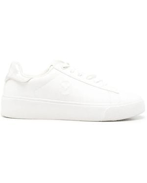 Mexx Baskets Plateforme À Logo Embossé - Blanc