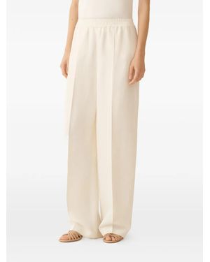 Fabiana Filippi Elasticated Trousers - Natural