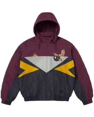 Supreme X Mm6 Maison Margiela Split Stadium Jacket - Purple