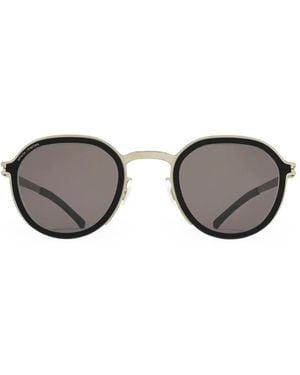 Mykita X Rimowa Mr001 Round-Frame Sunglasses - Grey