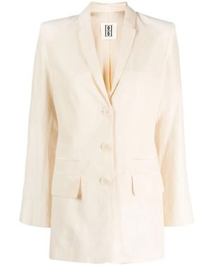 By Malene Birger Porter Linen Blend Blazer - Natural