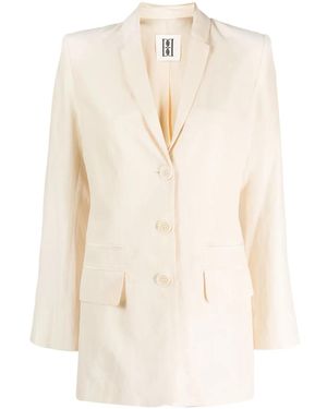 By Malene Birger Porter Linen Blend Blazer - Natural