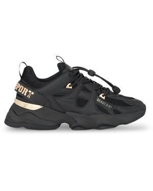 Philipp Plein Runner Beast X-01 Sneakers - Black