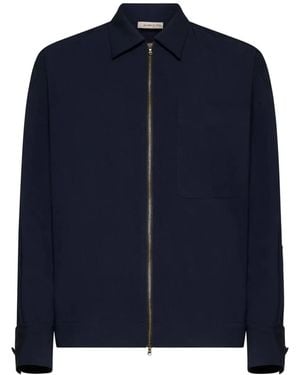 Blanca Vita Jacke aus Seide mit Reißverschluss - Blau
