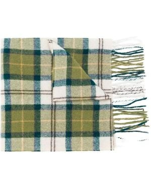 Barbour Tartan Scarf - Green