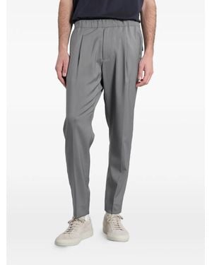 Low Brand New Tokyo Elasticated-Waist Pants - Gray