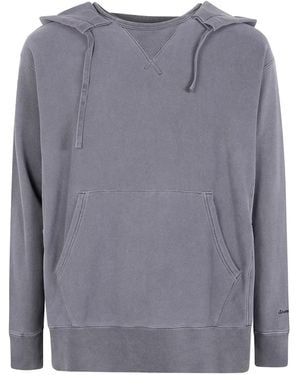 Snow Peak Kangaroo-Pocket Hoodie - Grey
