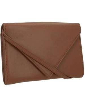 Aesther Ekme Mini Envelope Leather Shoulder Bag - Brown