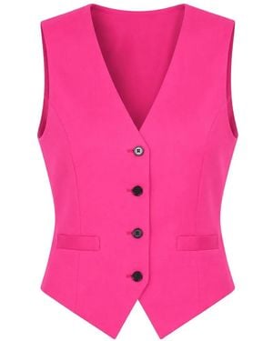 Barbara Bui Weste Mit V-Ausschnitt - Pink