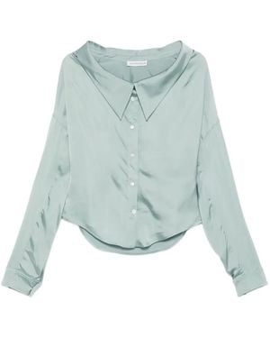 Viktor & Rolf Satin Shirt - Blue