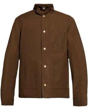A.P.C. Multiple Pockets Lightweight Jacket - Brown