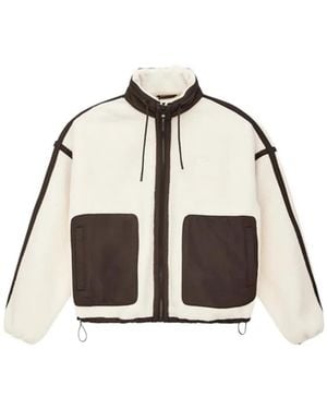 P.E Nation Lennon Sherpa Jacket - Natural