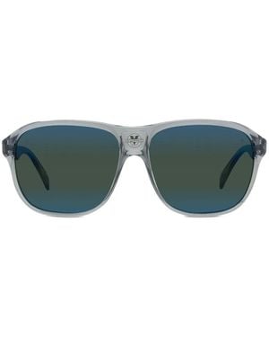 Vuarnet Square-Frame Sunglasses - Green