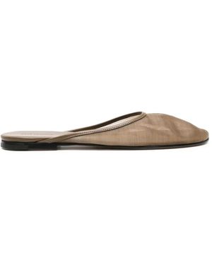 Dear Frances Balla Slipper Aus Mesh - Weiß