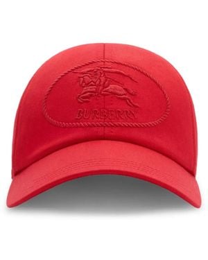 Burberry Cotton Cap - Red