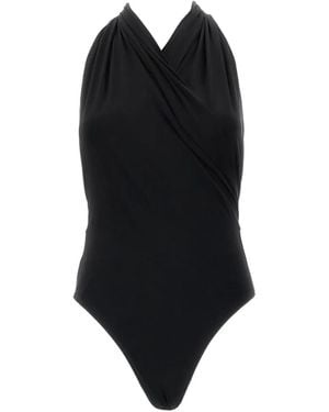 ANDAMANE Body Drapé Vina À Dos Nu - Black